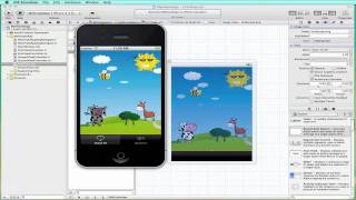Creating a Simple App in Xcode 4 [upl. by Yeliw]