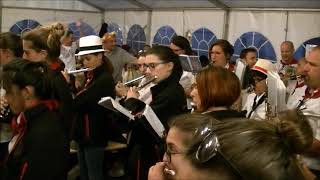 LHarmonie de Marcillac au Festival des Bandas dEspalion 2018 quotBad Romancequot [upl. by Tabor92]