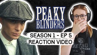 PEAKY BLINDERS  SEASON 1 EPISODE 5 2013 TV SHOW REACTION VIDEO FIRST TIME WATCHING [upl. by Silvana972]