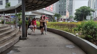 Walking in Centris Station Eton Centris Quezon City [upl. by Edmunda199]