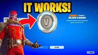 HOW TO GET FREE VBUCKS IN FORTNITE SEASON 3 [upl. by Lepine]