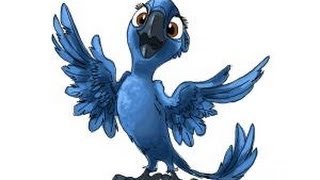 How to draw Bia from Rio 2 [upl. by Ronn]