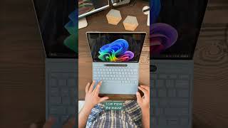 Surface Flex Keyboard  look what it can do shorts [upl. by Nalod394]