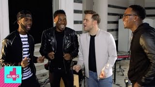 Olly Murs Jamming with Jazzie  VIP Vlogs [upl. by Ecurb]