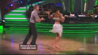 Nicole Scherzinger amp Derek Hough  Dancing With The Stars  Jive week 2 [upl. by Mllly]