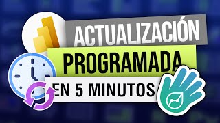 Cómo programar actualizaciones de reportes en Power BI sin Data Gateway [upl. by Arela]