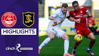 Aberdeen 12 Livingston  Impressive victory in Pittodrie Stadium  cinch Premiership [upl. by Ariahs]