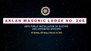 AKLAN MASONIC LODGE NO 205 [upl. by Cutter]