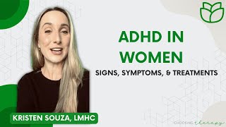 ADHD in Women Signs Symptoms amp Treatments [upl. by Atiniv]