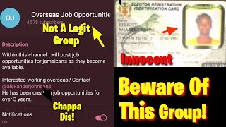 Overseas Job Opportunity Telegram Group Is A C🅰️Ⓜ️ Shanell Elliot Was Being Manipulated [upl. by Euqinu]