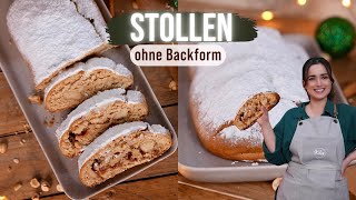 Leckerer Stollen mit Marzipan amp Karamell 😍 Ganz einfach amp anfängerfreundlich [upl. by Notsag]