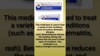 betaderm n cream uses betamethasone allergy redness [upl. by Rimidalb757]