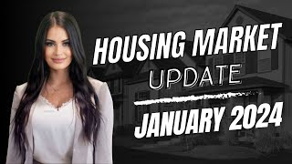 Housing Market Update January 2024  Real Estate Market Update  Housing Market Trends [upl. by Imat315]