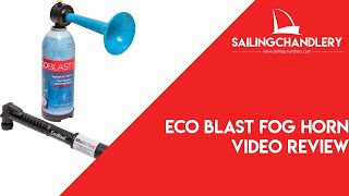 Eco Blast Fog Horn Video Review [upl. by Saxena]