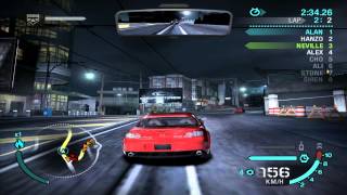 Need For Speed Carbon  Race 7  Silk Road Circuit [upl. by Ialohcin]