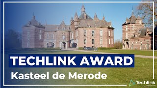 Techlink Award EcoTechnix amp KasteelChateau de Merode [upl. by Aynot]