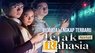 Biodata Lengkap Pemain Serial JEJAK RAHASIA Tayang di SCTV Rassya Hidayah Shanice Endi Arfian [upl. by Meli]