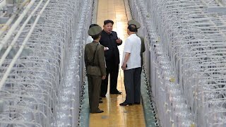 Nordkorea gewährt seltenen Einblick in Atomprogramm [upl. by Neelahs669]