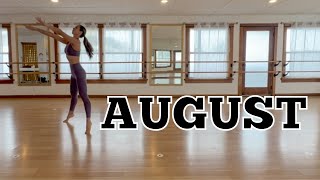 Beginning Lyrical Dance Tutorial  August by Taylor Swift [upl. by Trilbi]