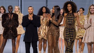 Balmain Spring Summer 2022 Fashion Show [upl. by Stich]