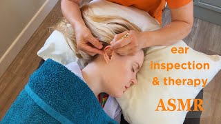 ASMR Ear TherapyAcupressure PointerRollerClose Up asmrbeauty Unintentional ASMR Real Person [upl. by Aiden]