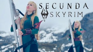 Secunda from SKYRIM  Harp Twins [upl. by Lenci]