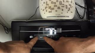 Desconfigurar o quitar de la red una impresora EPSON L 395 [upl. by Irahc242]