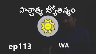 Learn Western Astrology in Telugu  Progressions amp Angle between Planets Explained  ep113 [upl. by Ayekehs]