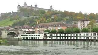 MS Nestroy auf Rhein und Main Rüdesheim amp Würzburg [upl. by Eatnwahs]