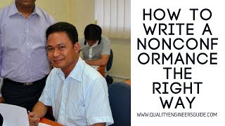 How To Write A Nonconformance Report The Right Way [upl. by Lita]