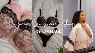 Feminine Lingerie Loungewear amp Sleepwear Tryon Haul Adore Me vs Victoria Secret Review  Dossier [upl. by Skilken]