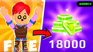 ⚡I GOT 💎18000 GEMS FOR FREE IN PKXD 😱  how to get free gems in pkxd 2023 [upl. by Carroll]