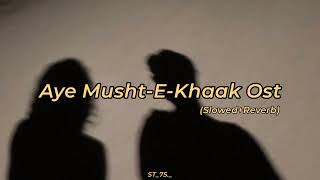 Aye MushtEKhaak Ost  SlowedReverb  𝐻𝒶𝓃𝓃𝒶𝒽 𝐸𝒹𝒾𝓉𝓈 [upl. by Ordnasil]