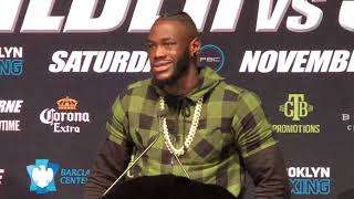 Deontay Wilder vs Bermane Stiverne HEATED FINAL PRESS CONFERENCE [upl. by Akenet]