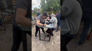 Arm wrestling Lightweight vs Heavyweight [upl. by Lerat30]