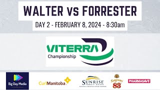 WALTER vs FORRESTER  2024 Viterra Championship Day 2 [upl. by Atteyram886]