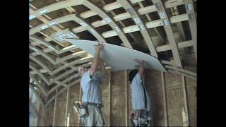 How to Drywall a Groin Vault Ceiling with Archways amp Ceilings Made Easy [upl. by Anisirhc]