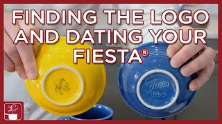 Is your Fiesta Dinnerware Genuine Fiesta Dating and Backstamp Guide for Fiestaware [upl. by Sidra]