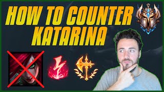 HOW TO COUNTER KATARINA  Laning Tips  Most Common Mistakes  Using Examples [upl. by Bondon333]