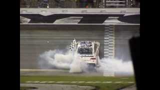 Jimmie Johnsons Coke Zero 400 Burnout [upl. by Milson]