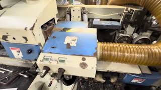 Weinig Powermat 1000018 8000RPM Moulder Through Feed [upl. by Sonja]