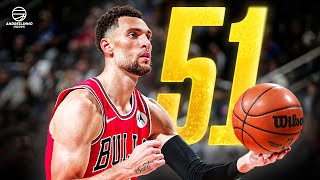 Zach LaVine CAREERHIGH 51 POINTS vs Pistons ● Full Highlights ● 281023 ● 1080P 60 FPS [upl. by Eelyac]