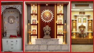 Latest 60 Pooja room design for small housesmandir design for housewooden mandir design [upl. by Landre]