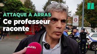 « Vous êtes prof d’Histoire  »  à Arras ce professeur raconte son faceàface avec l’assaillant [upl. by Sidonnie]