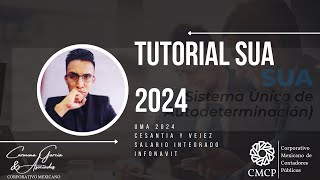 Como utilizar SUA 2024 Tablas Infonavit movimientos afiliatorios y Prima de RT [upl. by Maillij]