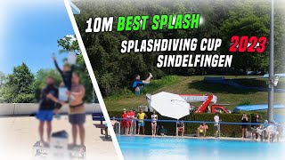 10M Best Splash ⎮Splashdiving Cup Sindelfingen 2023⎮ [upl. by Mcferren653]