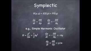 RK4 and Symplectic Methods of Integration [upl. by Burr658]