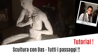 Tutorial SCULTURA CON DAS dallInizio alla Fine [upl. by Rehpinej]