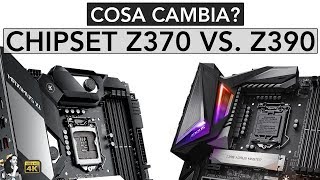 CHIPSET INTEL Z390 vs Z370  Cosa cambia [upl. by Ainahtan410]