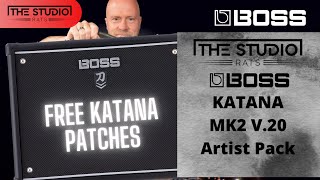 Free Boss Katana Artist Pack 2023 [upl. by Nylitsirk]